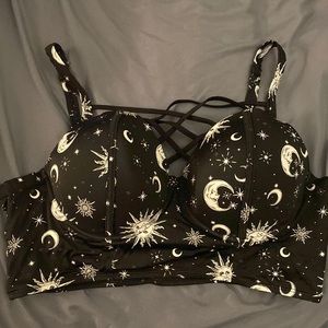 Torrid Size 2 Celestial Bikini Top